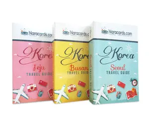 Naracards travel guide to South Korea