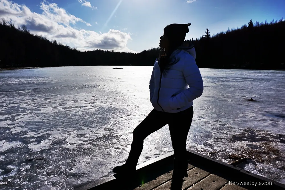 little campbell lake, anchorage, alaska